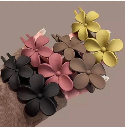 Flower Hair Claw Clips for Women & girl