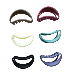 Minimalist Matte Hair Claw Clips for Women & Girls