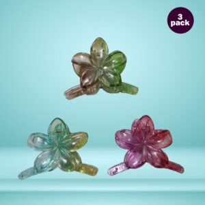Alternative view of Transparent Floral Hair Claw Clip for Women