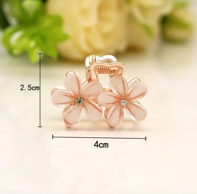 Floral Hair Claw Clips for Women & Girl Pack Of 6 - Image 3