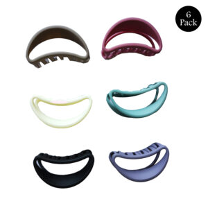 Alternative view of Minimalist Matte Hair Claw Clips for Women & Girls