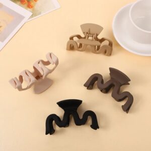Alternative view of Matte Hair Claw Clips for Women ( Pack1)