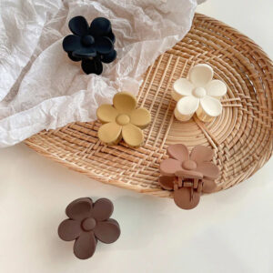 Alternative view of Mini Floral Claw Hair Clips for Women & Girls