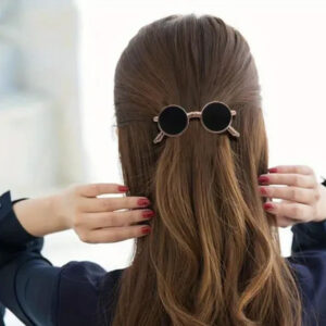 Alternative view of Sunglasses Shape Hair Clip for Women & Girls Pack of 3pc