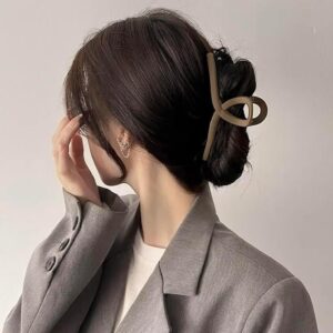 Alternative view of Hair Claw 4pcs Large Claw Clips For Thick Hair