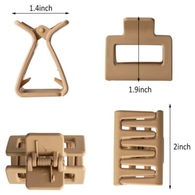 Hair Clips for Thin Hair Neutral Color Small Hair Clips 2