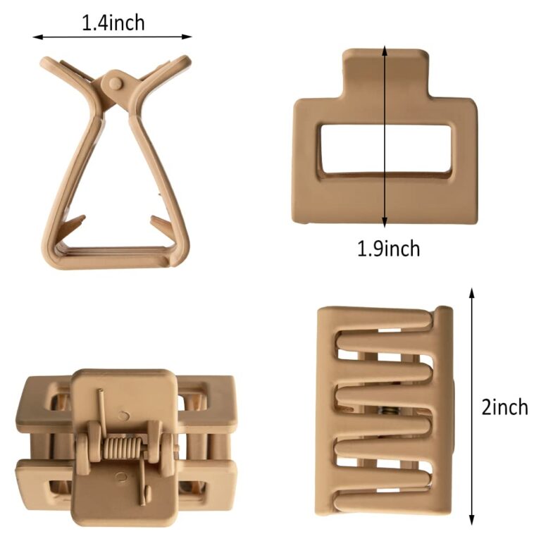 Hair Clips for Thin Hair Neutral Color Small Hair Clips 2