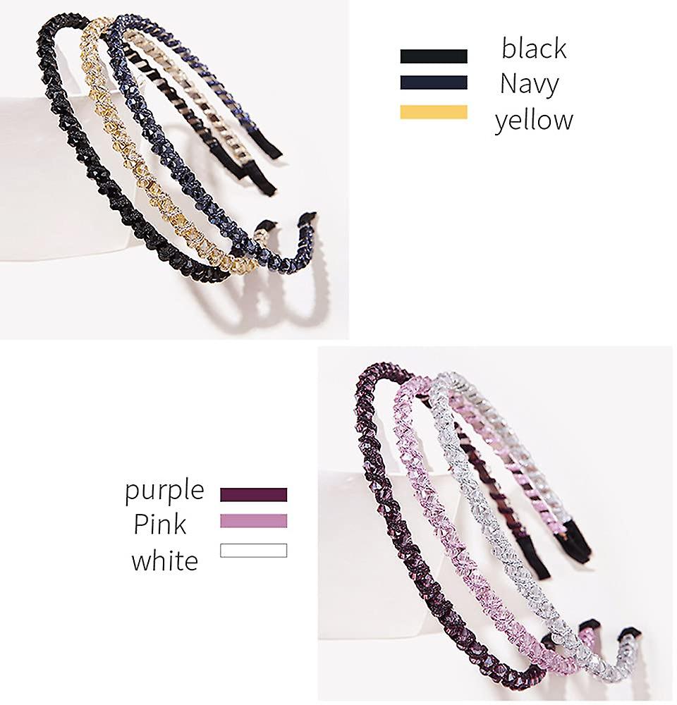 Party Wear Diamond Crystal Hair Band - Image 2