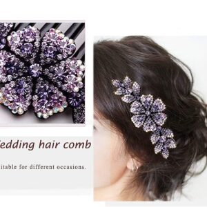Alternative view of Crystal Barrettes Bridal Charm Hair Accessories