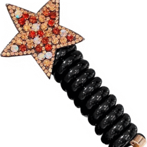 Star Braid Accessory, Waterproof Phone Wire Hair Tie